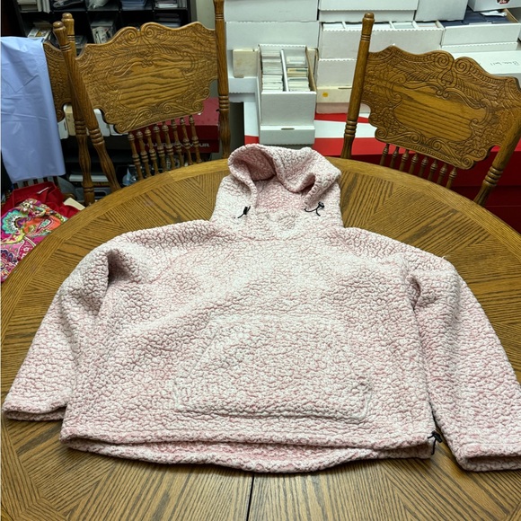 PINK Victoria's Secret Tops - Victoria's Secret Pink Sherpa Hoodie